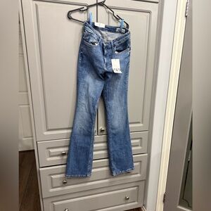 Women’s boot cut Zara blue jeans with tags